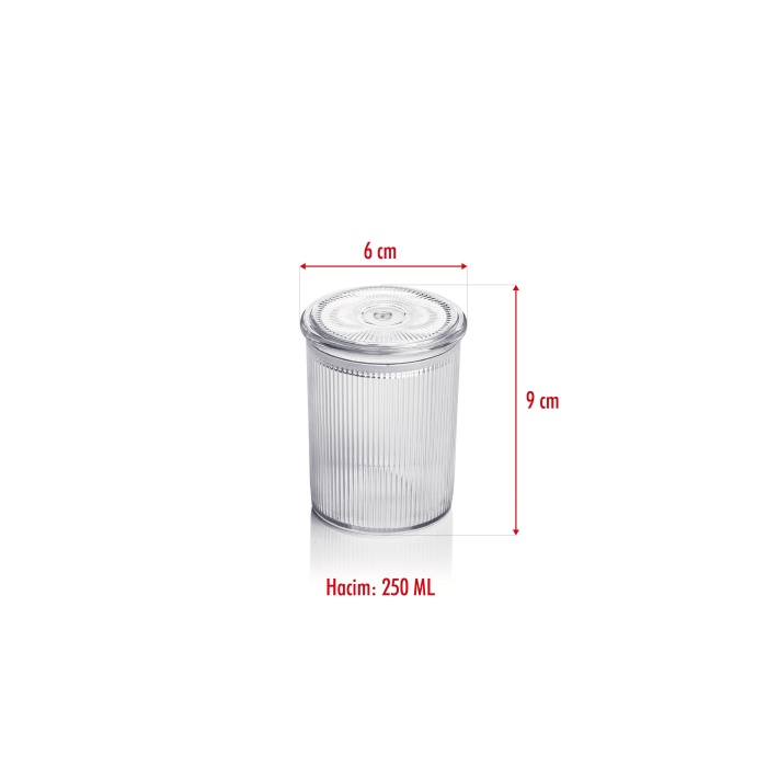 12li Barok Yuvarlak Baharat Kavanoz Seti & Saklama Kabı & Erzak Kabı (12*250 ML)