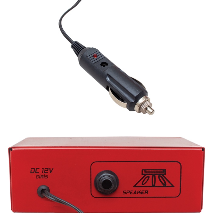 PAZARCI ANFİSİ 12 VOLT MİNİ-50 WATT (METAL KASA) -TDA 2003 LÜ PLENTY (4767)