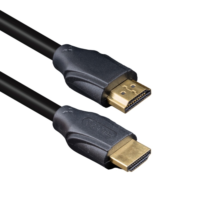 19+1 V2.0 4K 60HZ 5 METRE SİYAH GOLD UÇLU HDMI KABLO (4767)