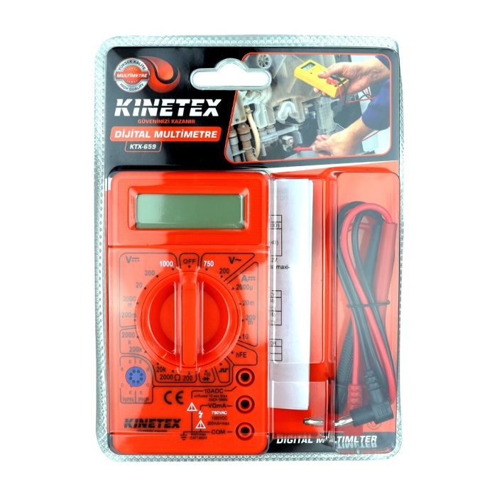DİJİTAL MULTİMETRE KTX-659 (4767)