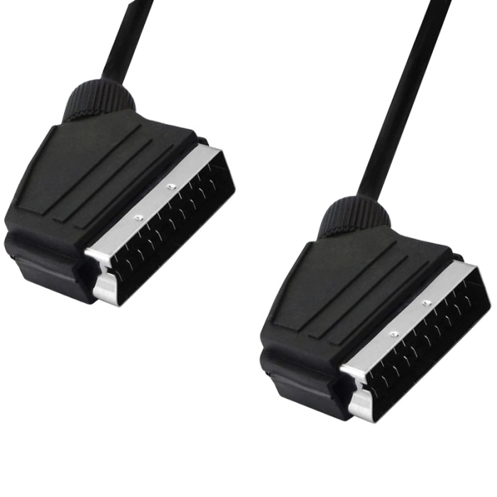 POŞETLİ 1.2 METRE 7MM SCART SCART KABLO (4767)