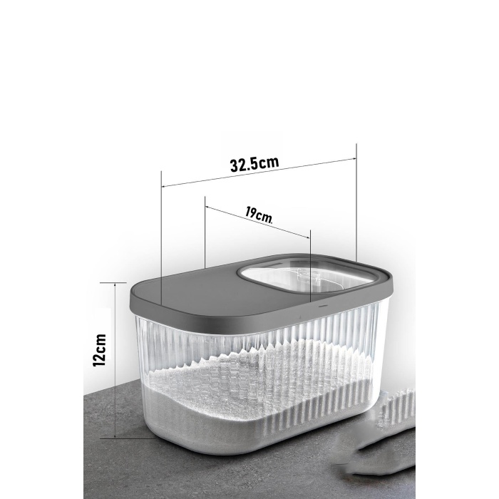 Turk MultiBox Deterjan Tablet Kutusu Sürgülü Kapak 5 Litre 2 ADET