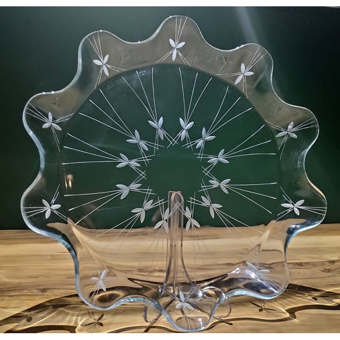 Decocia 32 cm Cam Meyvelik ve Sunum Tabağı