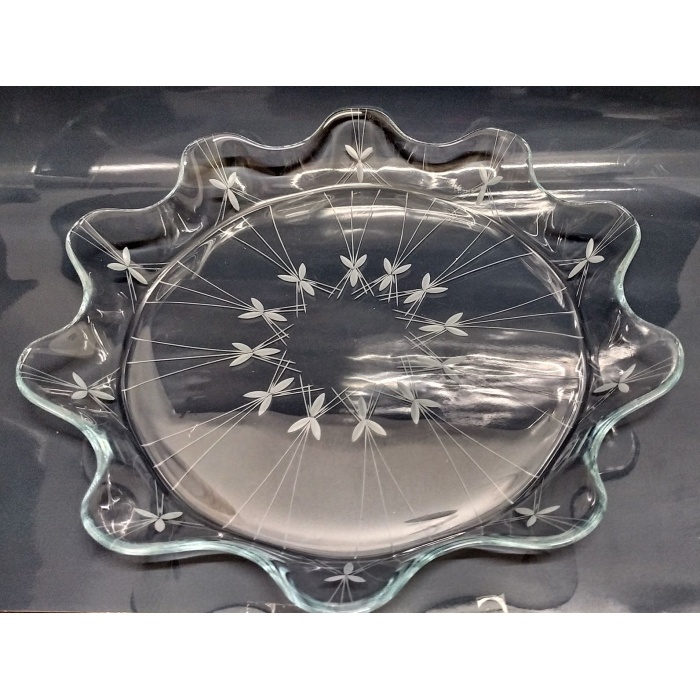 Decocia 32 cm Cam Meyvelik ve Sunum Tabağı