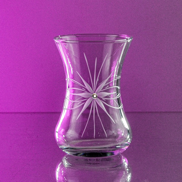 Decocia S03 6lı Çay Bardağı 135cc Mira Desenli