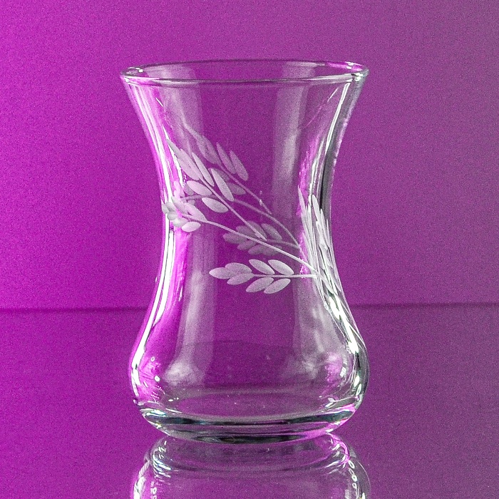 Decocia S03 6lı Çay Bardağı 135cc Sürgün Desenli