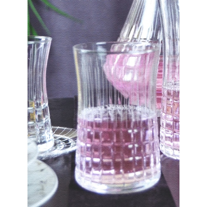 Decocia Kesme Kristal Su ve Meşrubat Bardagı 6 Adet 285cc
