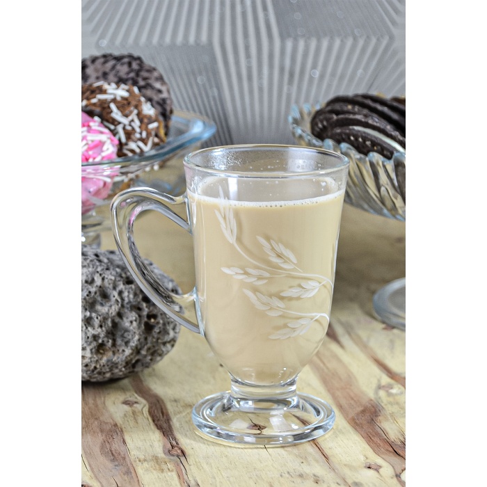 Decocia Latte Bardağı 200cc Sürgün Desenli