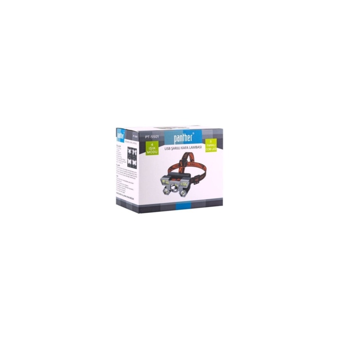 Pt-5501 Usb Şarjlı Kafa Lambası