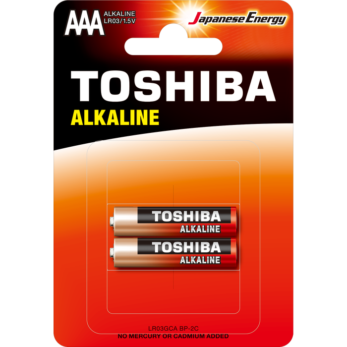 TOSHIBA LR03 BLS. ALK.İNCE 2Lİ