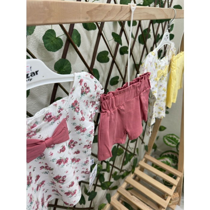 Nazar - Papatyalı Boğaz Model Şortlu Takım