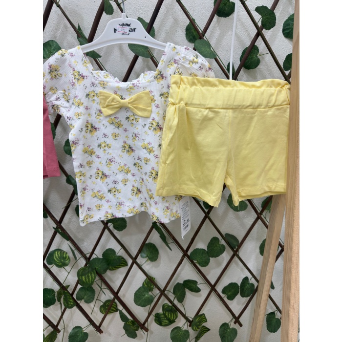 Nazar - Papatyalı Boğaz Model Şortlu Takım