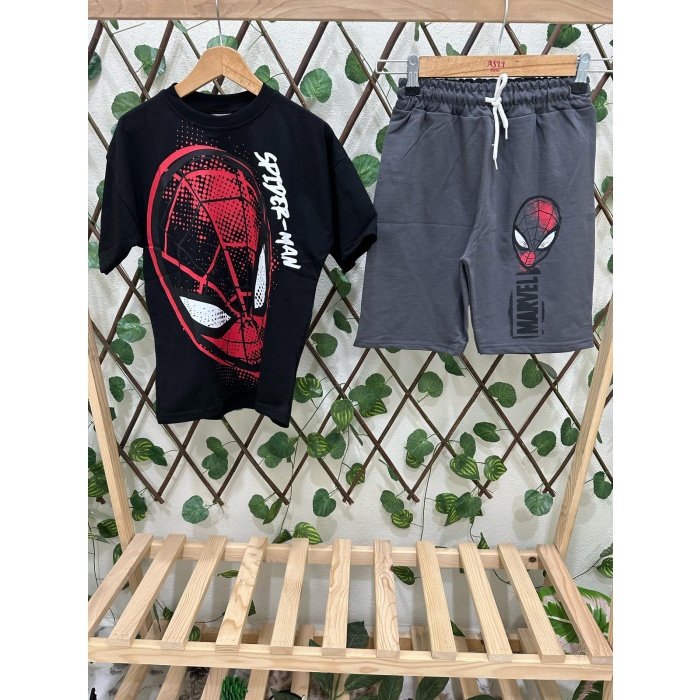Jelibon Spider-Man Baskılı Çocuk Takım