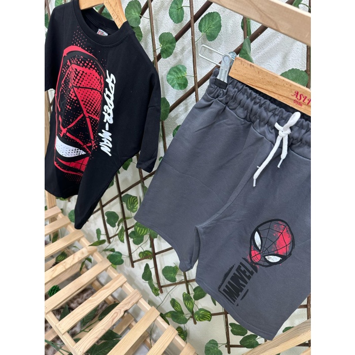 Jelibon Spider-Man Baskılı Çocuk Takım