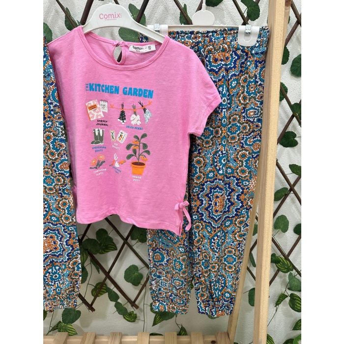KitChen Garden Baskılı Kız Çocuk Takım