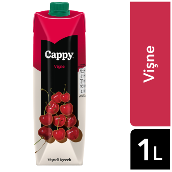 Cappy Vişneli İçecek Karton Kutu 1 L
