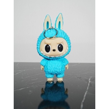 Labubu Anahtarlık Figür Turkuaz Renk 13 cm Kaliteli -