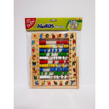 Abaküs Ahşap Desenli