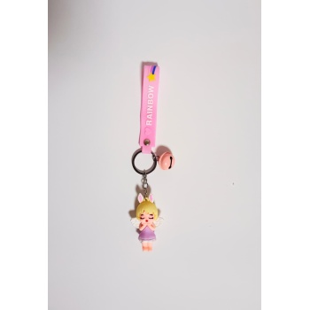 Anahtarlık Lila Elbiseli Melek