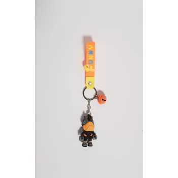 Anahtarlık Siyah Robot