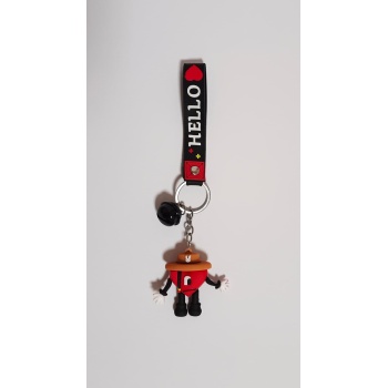 Anahtarlık Şapkalı Kalp