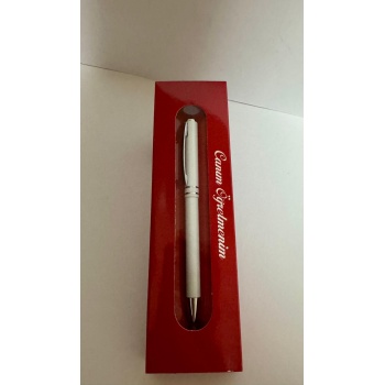 Tükenmez Kalem Canım Öğretmenim Beyaz Renk