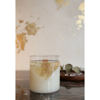 Balkabağı ve Tarçın Esaslı Doğal Soya Wax Ve Jel Mum