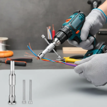 Tel Kablo Soyma Sarma Sıyırma Birleştirme Aparatı El Matkabı Uyumlu