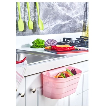 Dolap Kapağı Organizeri - Tezgah Çöp Kutusu -