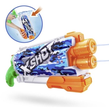 X-SHOT Su Tabancası - Hızlı Doldurma Fonksiyonlu - Mavi