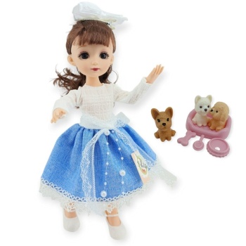 Anbibi Premium Bebek Hareketli Aksesuarlı - WX197-1-MAVİ