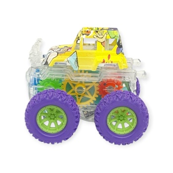 Sürtmeli Işıklı Off-Road Aracı - 7310 - Mor