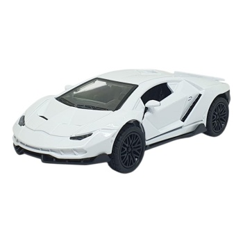 Çek Bırak Metal Arabalar 13 cm - SR2213- Beyaz