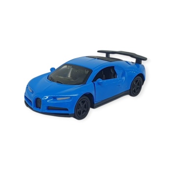 Çek Bırak Metal Küçük Arabalar 8 cm - 6411A-18 - Mavi