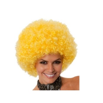 Kabarık Bonus Peruk Saç - Sarı -