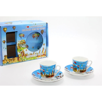 Yöresel İkili Fincan Seti Alk1567 -