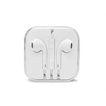 Apple iPhone 6/6S/6 Plus-5/5S/5C/5SE-4/4S/-3/3GS/3G Uyumlu Kulaklık - Beyaz -