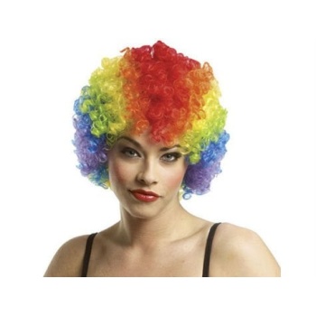 Karışık Renkli Kabarık Bonus Peruk Saç -