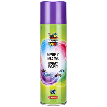 Nova Color Sprey Boya 200 Ml Mor
