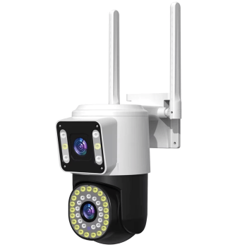 4mp Yoosee Çift Lens Ip Kamera - Wıfı Açık Otomatik İzleme, Su Geçirmez Kablosuz Güvenlik Ev Kamerası, Renkli Gece Görüş ( Lisinya )