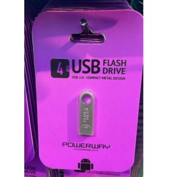 4 GB METAL USB FLASH BELLEK (4767) - Lisinya
