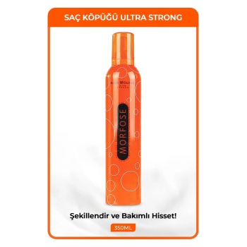 Ultra Strong Saç Köpük 350 ML - Ultra Güçlü Tutuş - mrfs