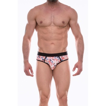 Don Moris Erkek Desenli Jockstrap Çamaşır