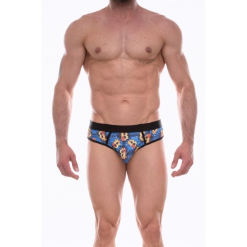 Don Moris Erkek Desenli Jockstrap Çamaşır