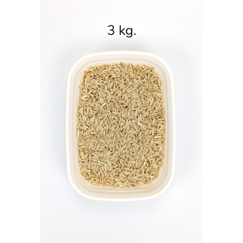 Tüm Kuşlar İçin Doğal Taze Soyulmuş İç Yulaf - 3 kg