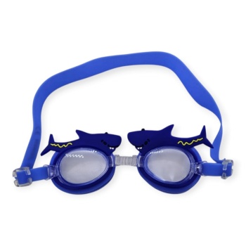 Çocuk Yüzücü Gözlüğü Silikon Taşıma Çantalı Köpek Balığı - 9014 (Lisinya)