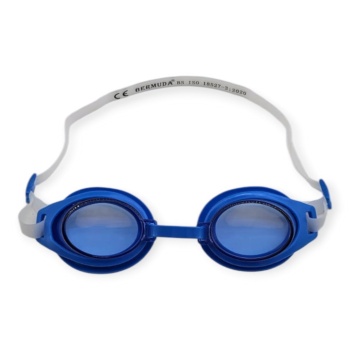 Çocuk Yüzücü Gözlüğü Silikon Taşıma Çantalı MAVİ - XH1300 (Lisinya)