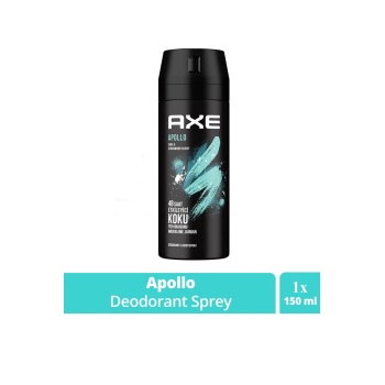Axe Erkek Sprey Deodorant Apollo 48 Saat Etkileyici Koku Vücut Spreyi 150 ml