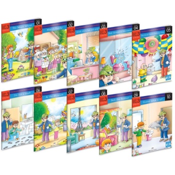 İngilizce İlkokul 3.Sınıf Hikaye 10lu set Karekod Dinlemeli