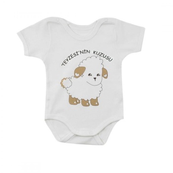 Sema Baby Teyzesinin Kuzusu Kısa Kol Body 0-3 Ay